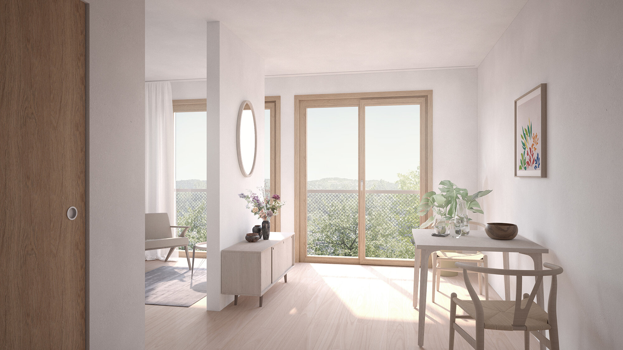 Ansicht Studio Neubau Sihlsana