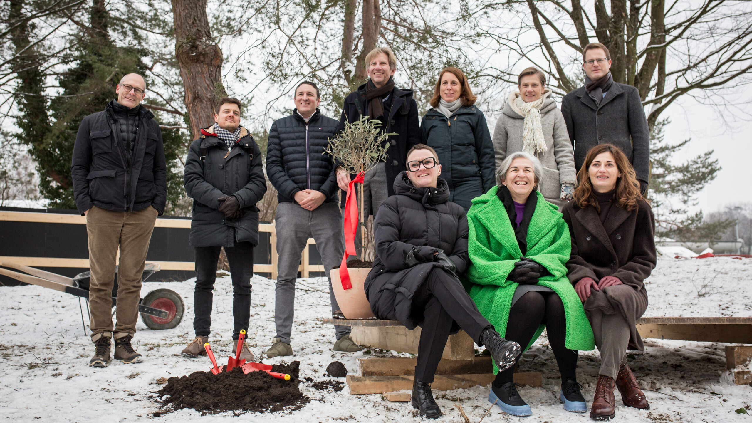 Sihlsana Neubau Spatenstich Gruppenfoto